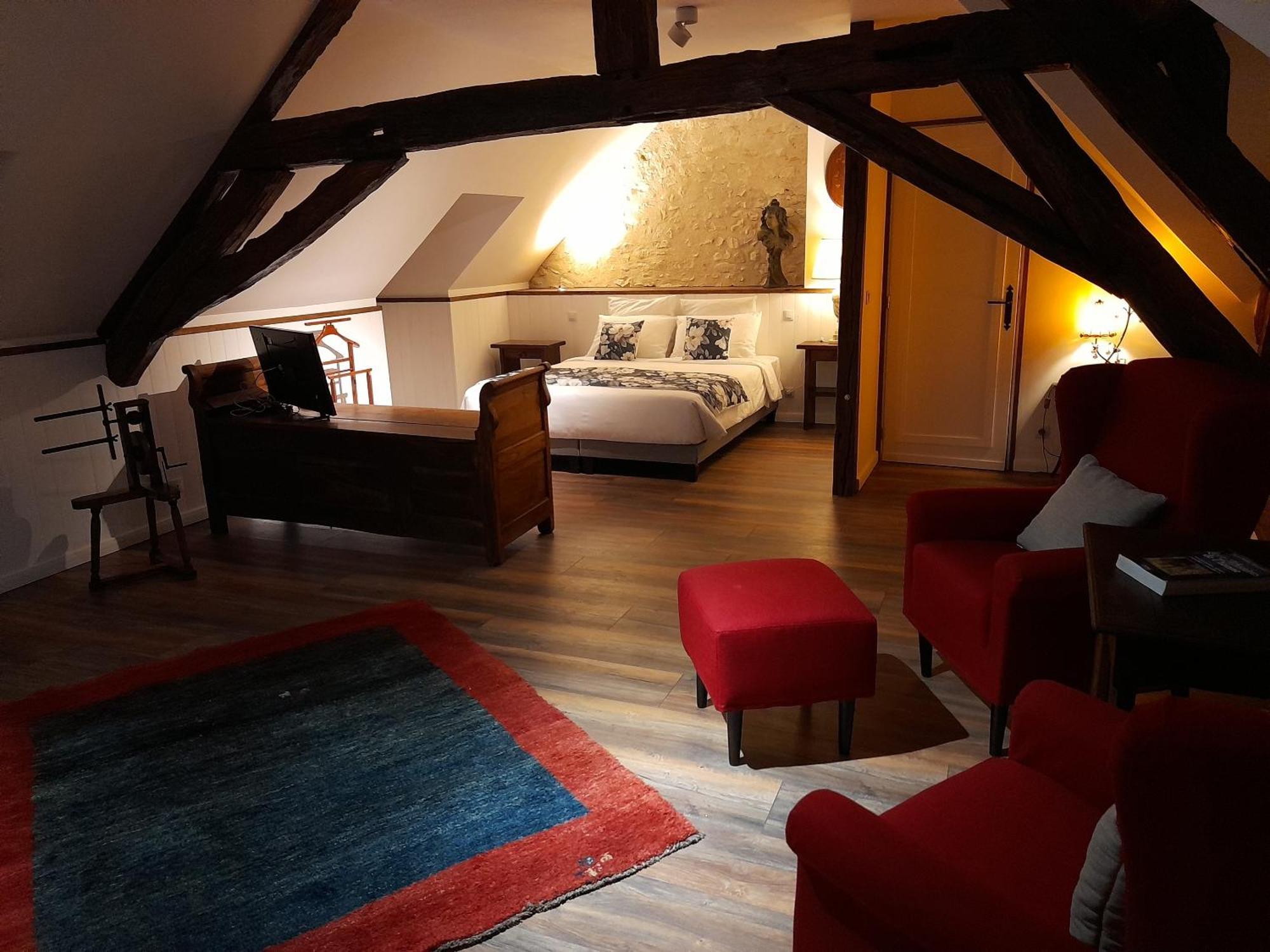 Bed and breakfast Aux Sources de Ouanne Chambre photo